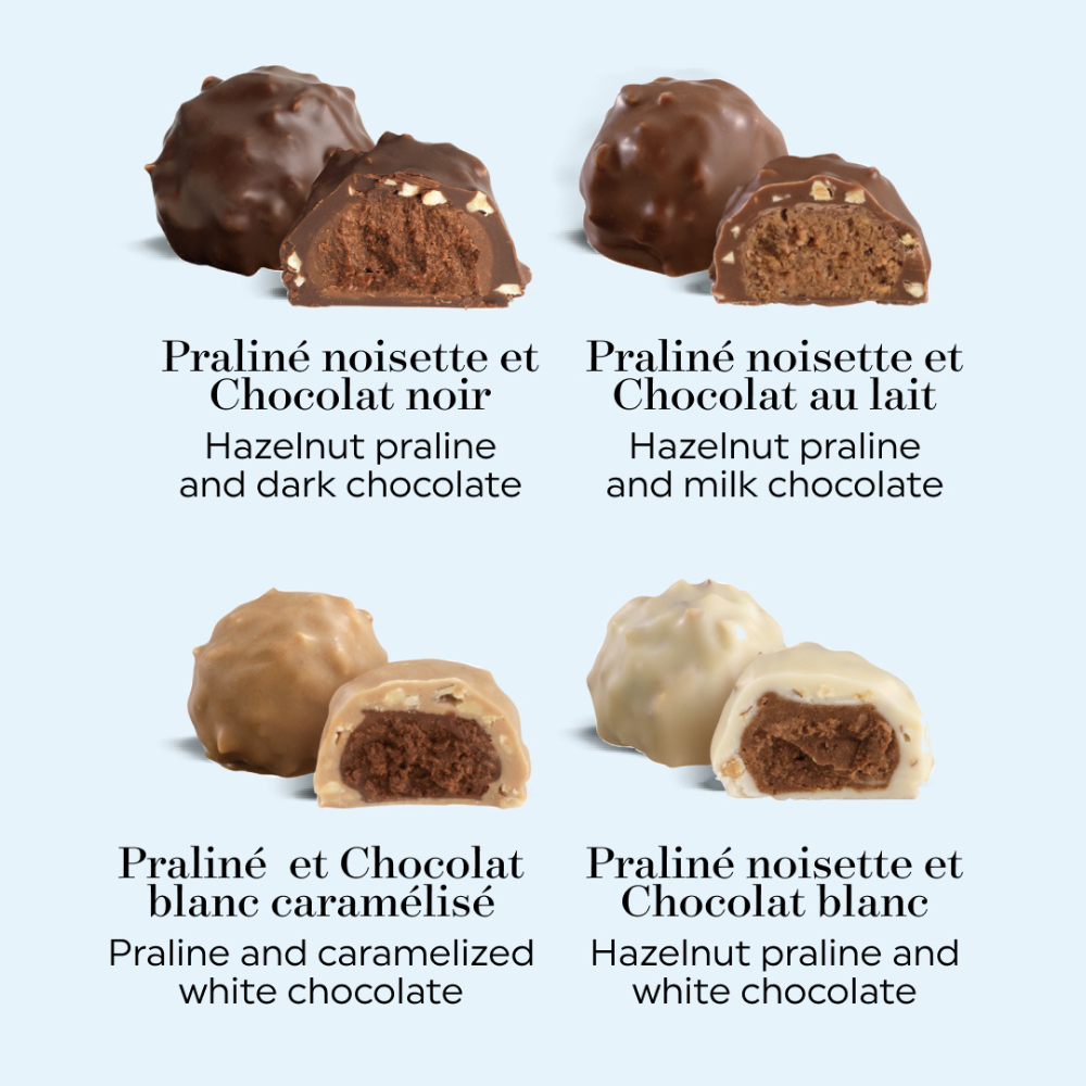 BOITE 24 ROCHERS PRALINÉS