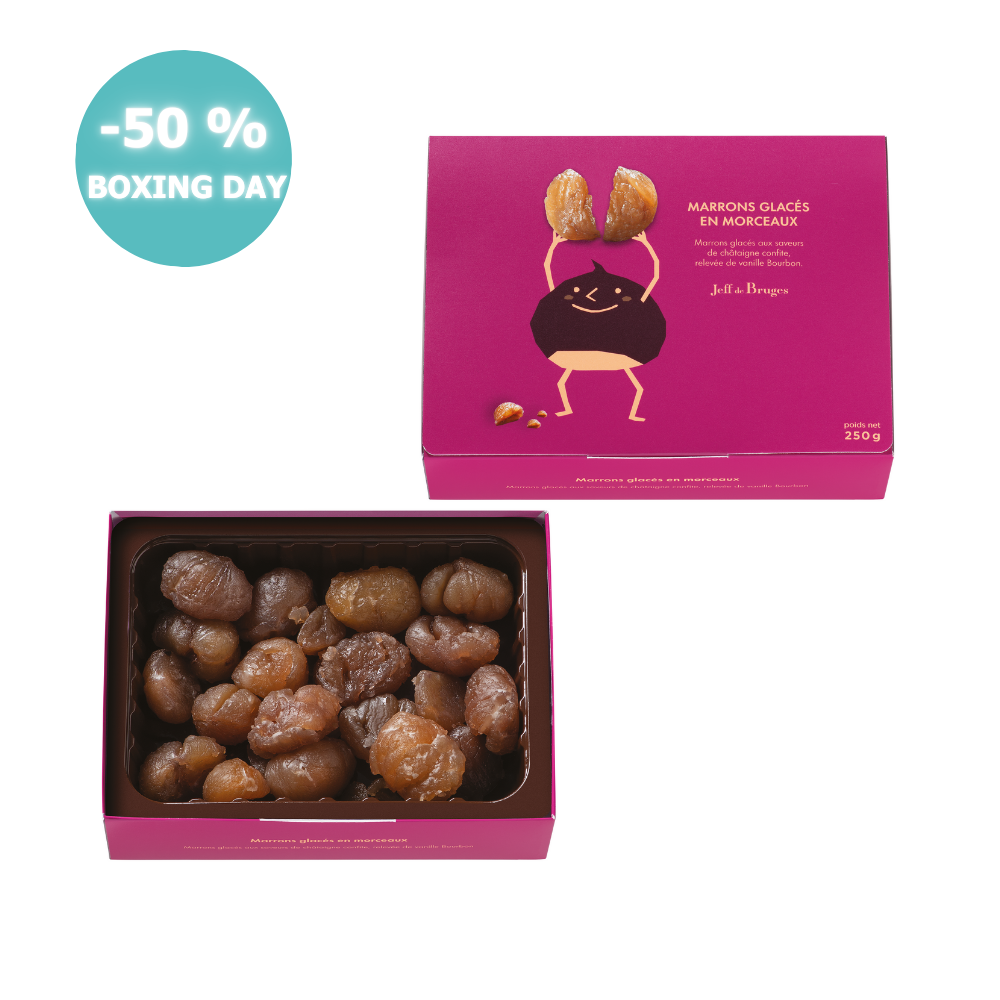 CHUNKED CANDIED CHESTNUT BOX