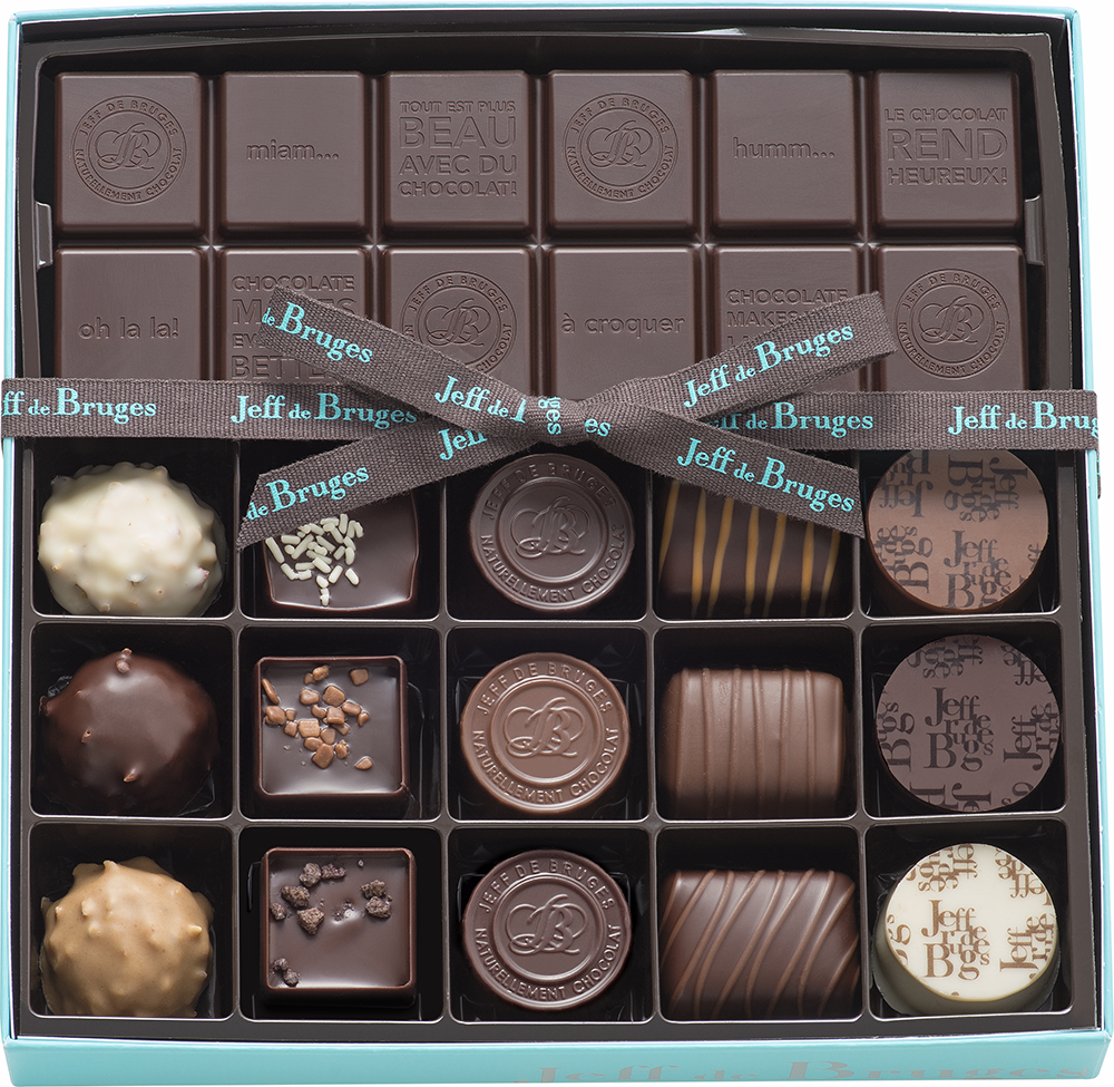 BOITE CHOCOLATS ET TABLETTE PERSONNALISABLE