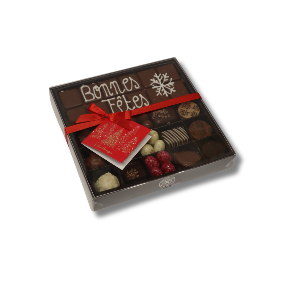BOITE SPÉCIALITÉ 15 CHOCOLATS ET SA TABLETTE