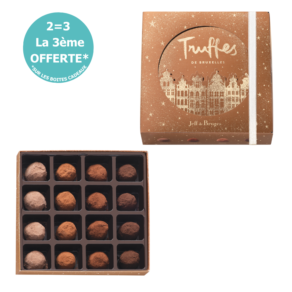 BOITE 30 TRUFFES DE BRUXELLES