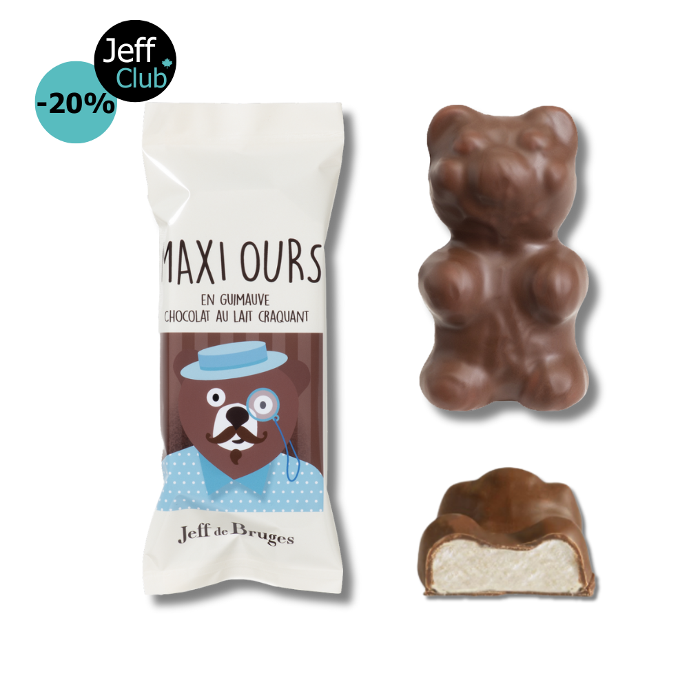 MAXI MARSHMALLOW BEAR MILK CHOCOLATE