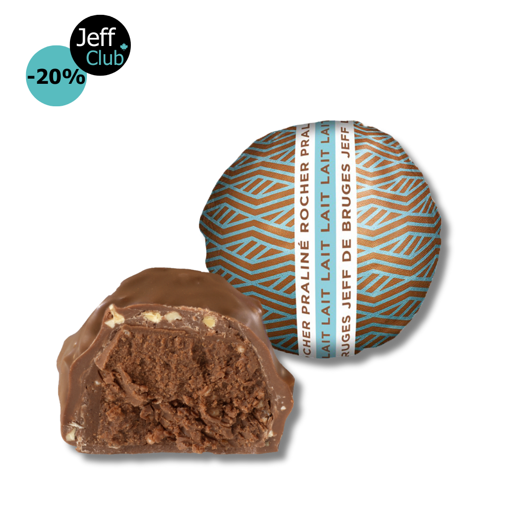 ROCHER CHOCOLAT AU LAIT AU PRALINÉ NOISETTES