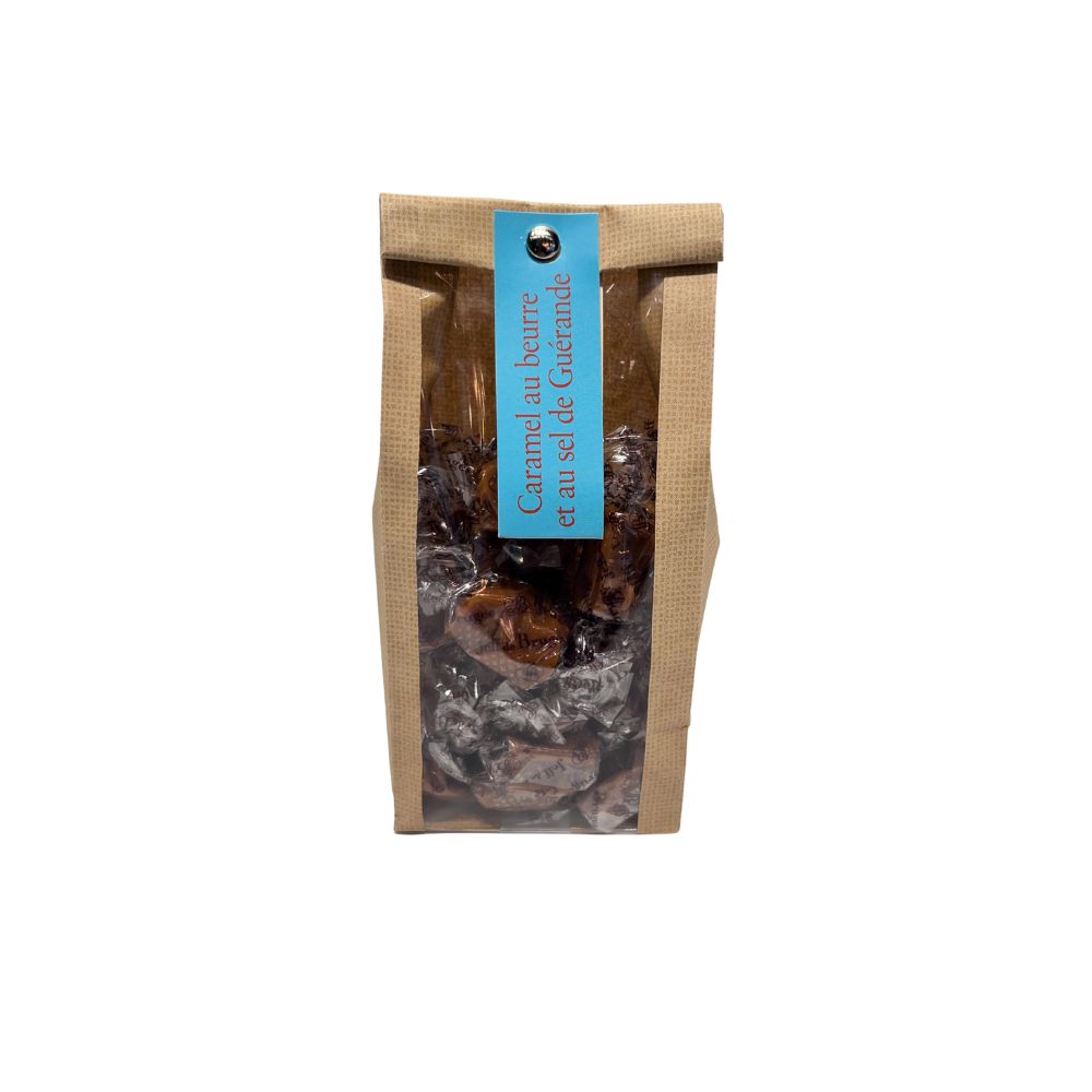 SACHET KRAFT CARAMEL AU BEURRE ET AU SEL DE GUÉRANDE
