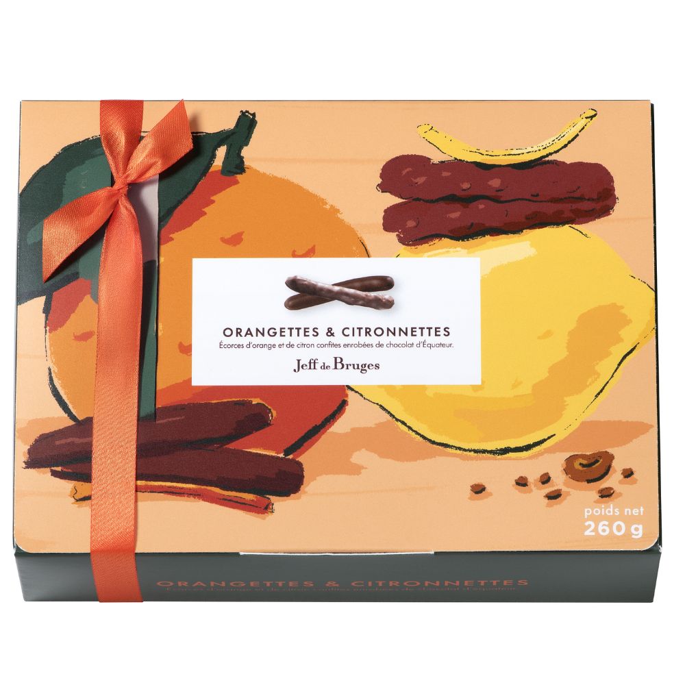 BOÎTE ORANGETTES ET CITRONNETTES