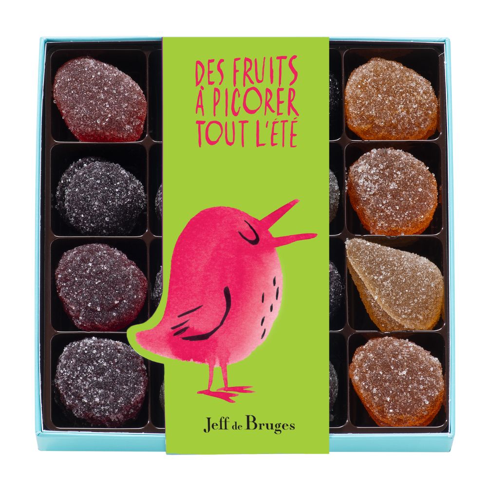 BOITE SPÉCIALITÉ 16 PATES DE FRUITS DUO
