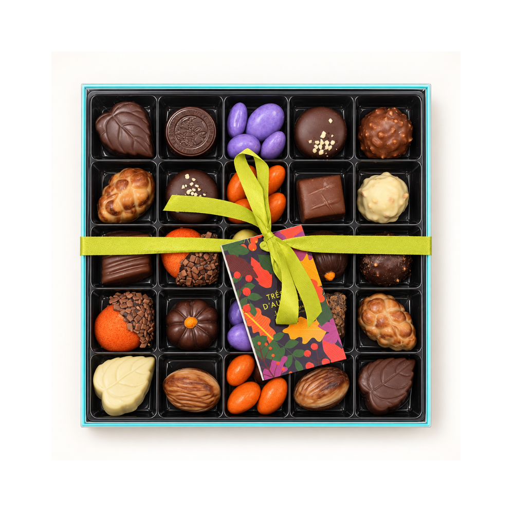 SPECIALTY BOX OF 16 AUTUMN CHOCOLATES