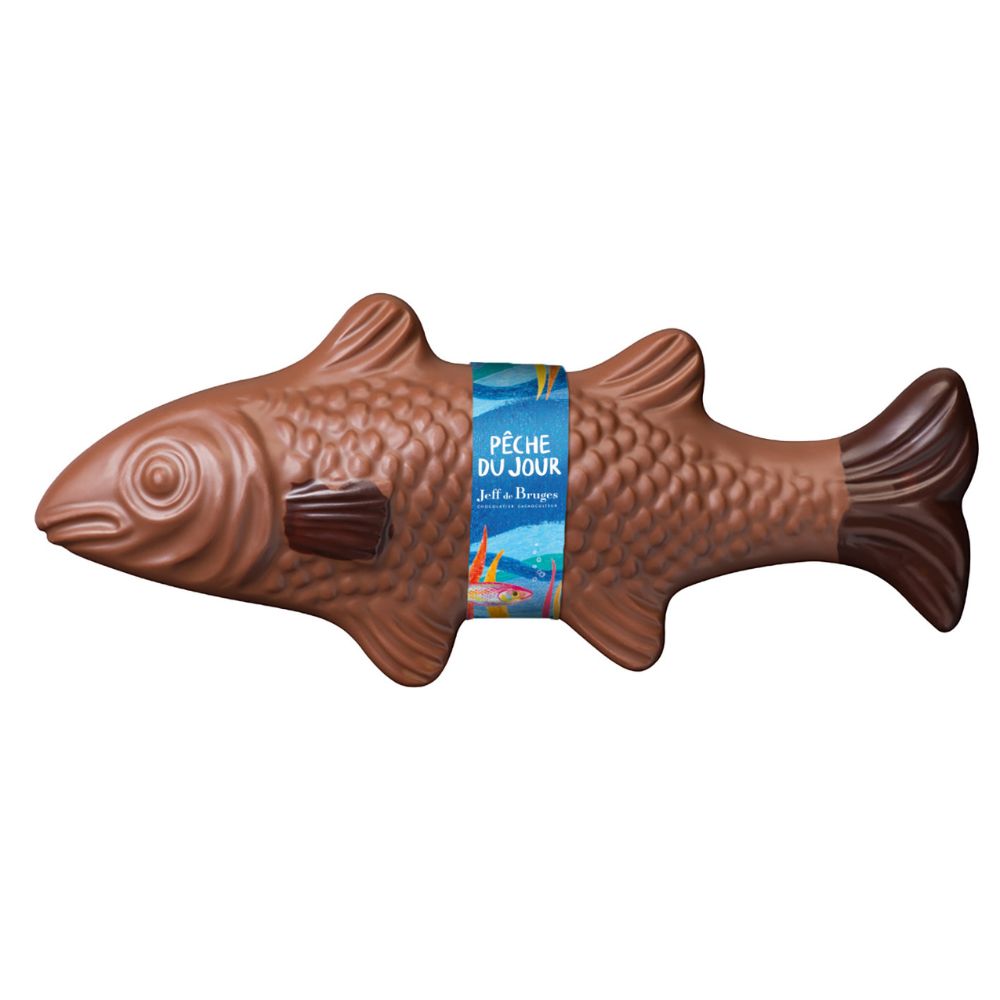 CHOCOLATE FILLED FISH 154G