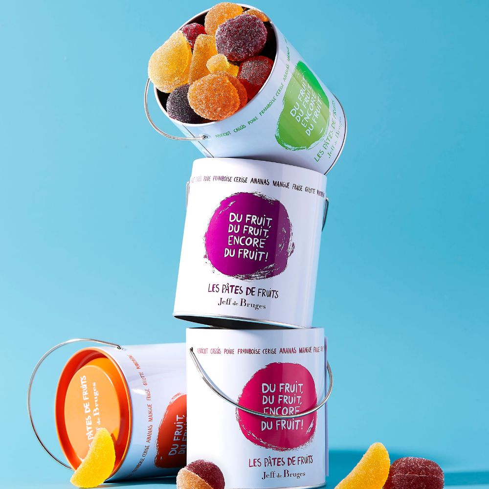 METAL JAR FOR GOURMET FRUIT JELLY