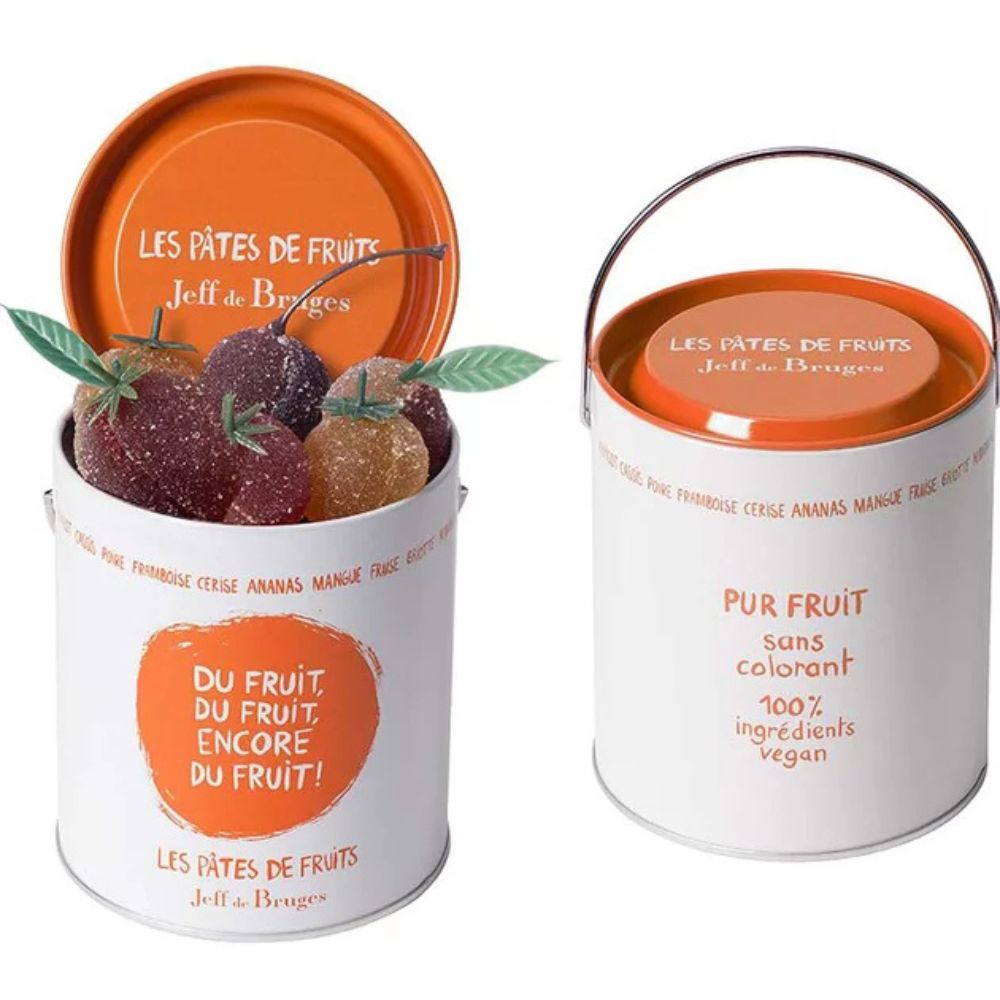 METAL JAR FOR GOURMET FRUIT JELLY