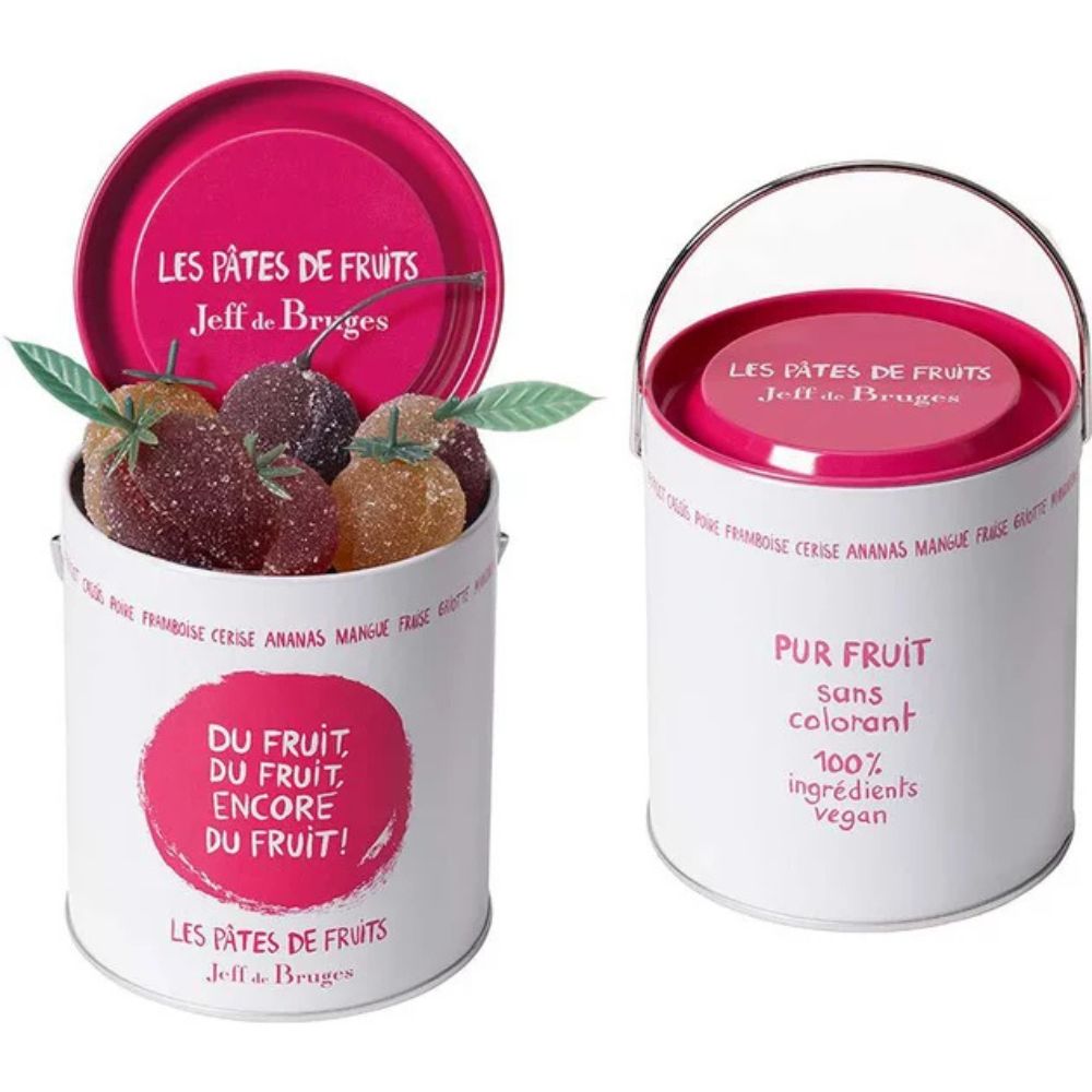 METAL JAR FOR GOURMET FRUIT JELLY