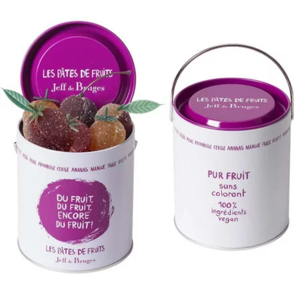 METAL JAR FOR GOURMET FRUIT JELLY