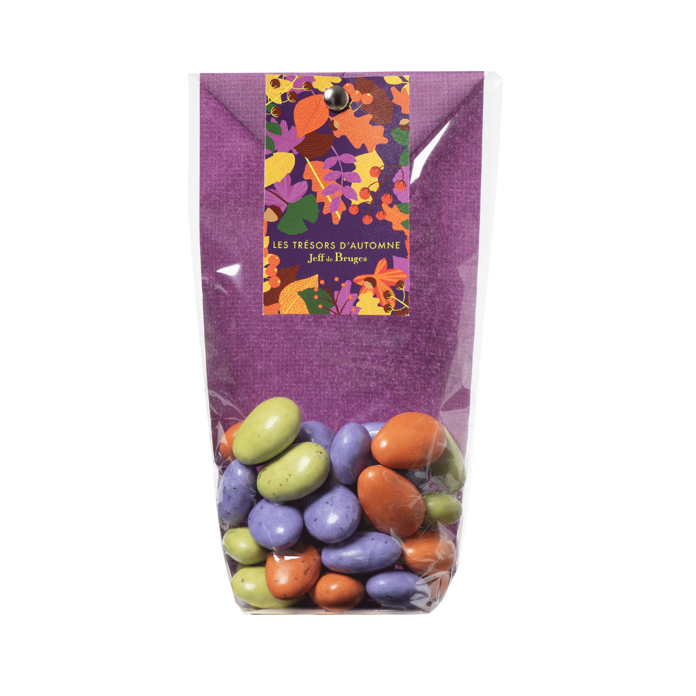 SACHET CROQUANTS CARAMEL ET NOUGATINE