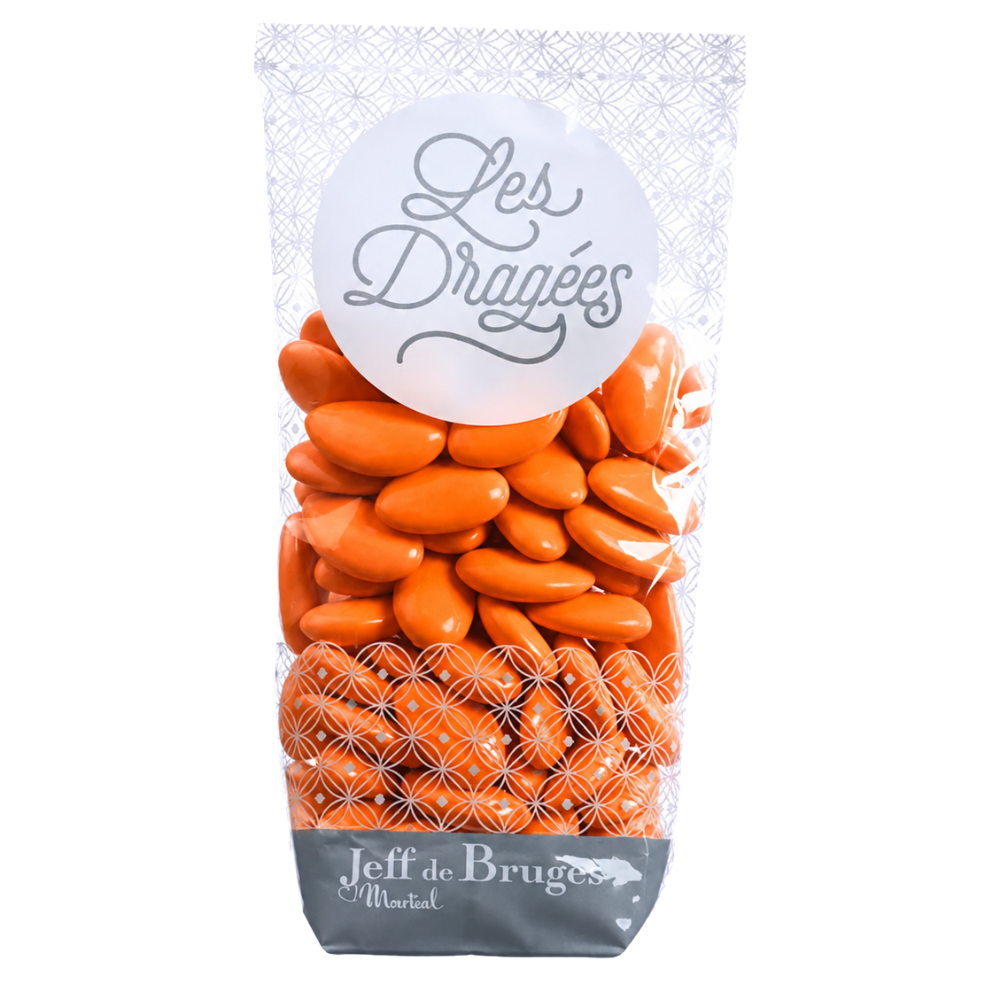 SACHET DRAGÉES AMANDE AVOLA ÉLYSÉE MANDARINE