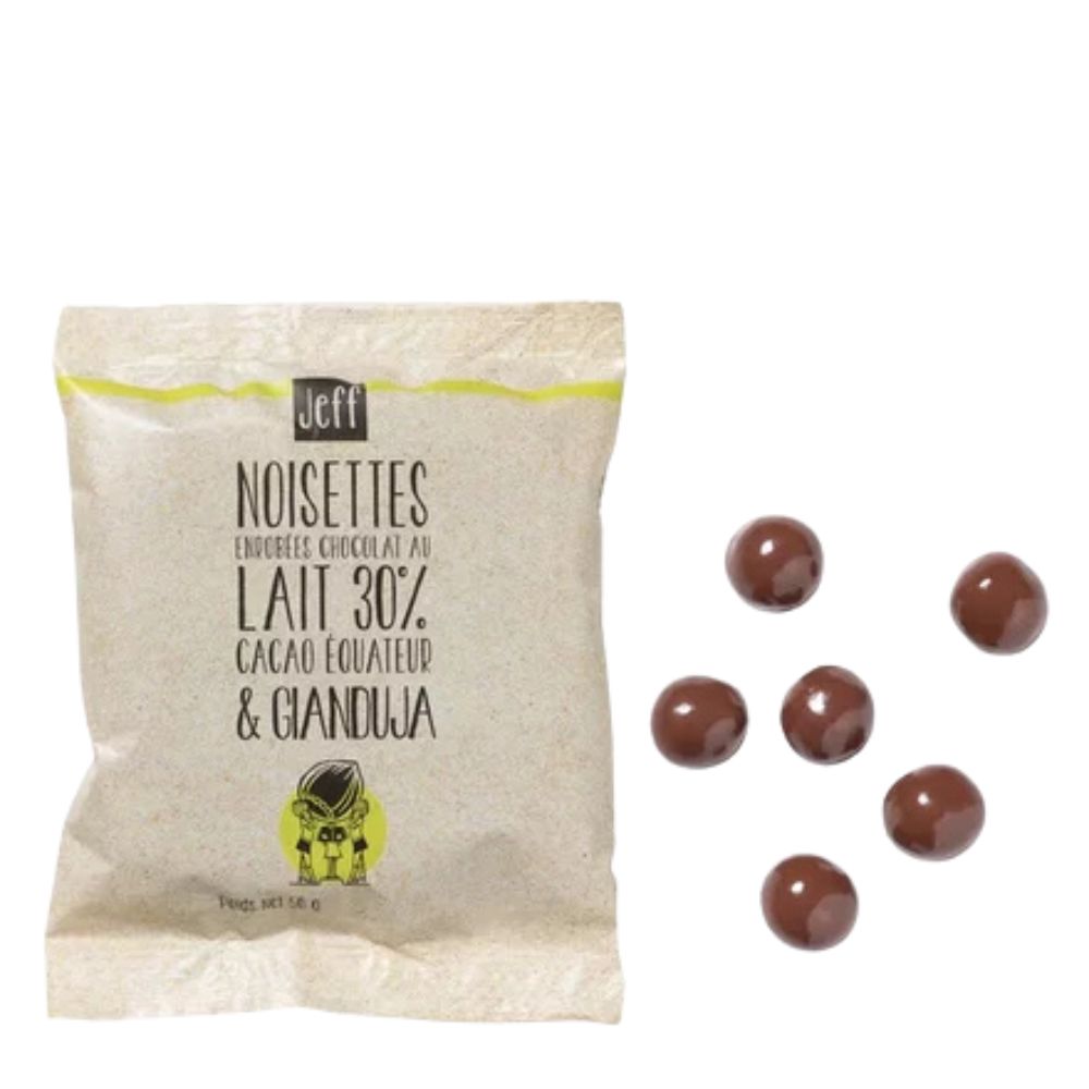 SACHET NOISETTE GIANDUJA LAIT 50 G