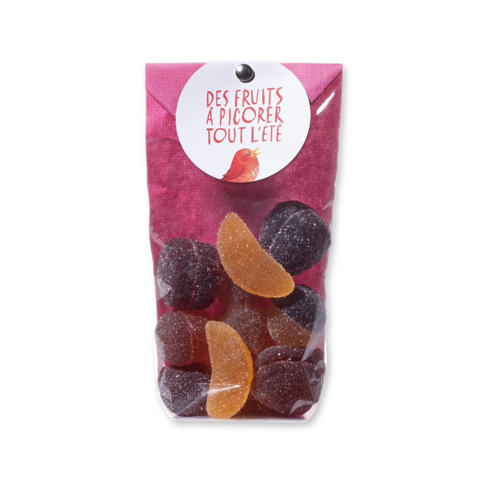 SACHET KRAFT PÂTES DE FRUITS DUO