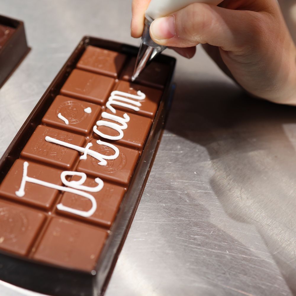 TABLETTE EN CHOCOLAT PERSONNALISÉE