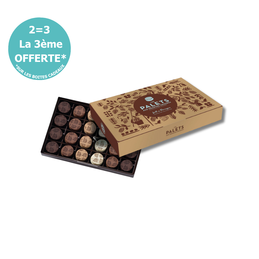 24 PALETS AUX CACAOS DE GRANDES ORIGINES