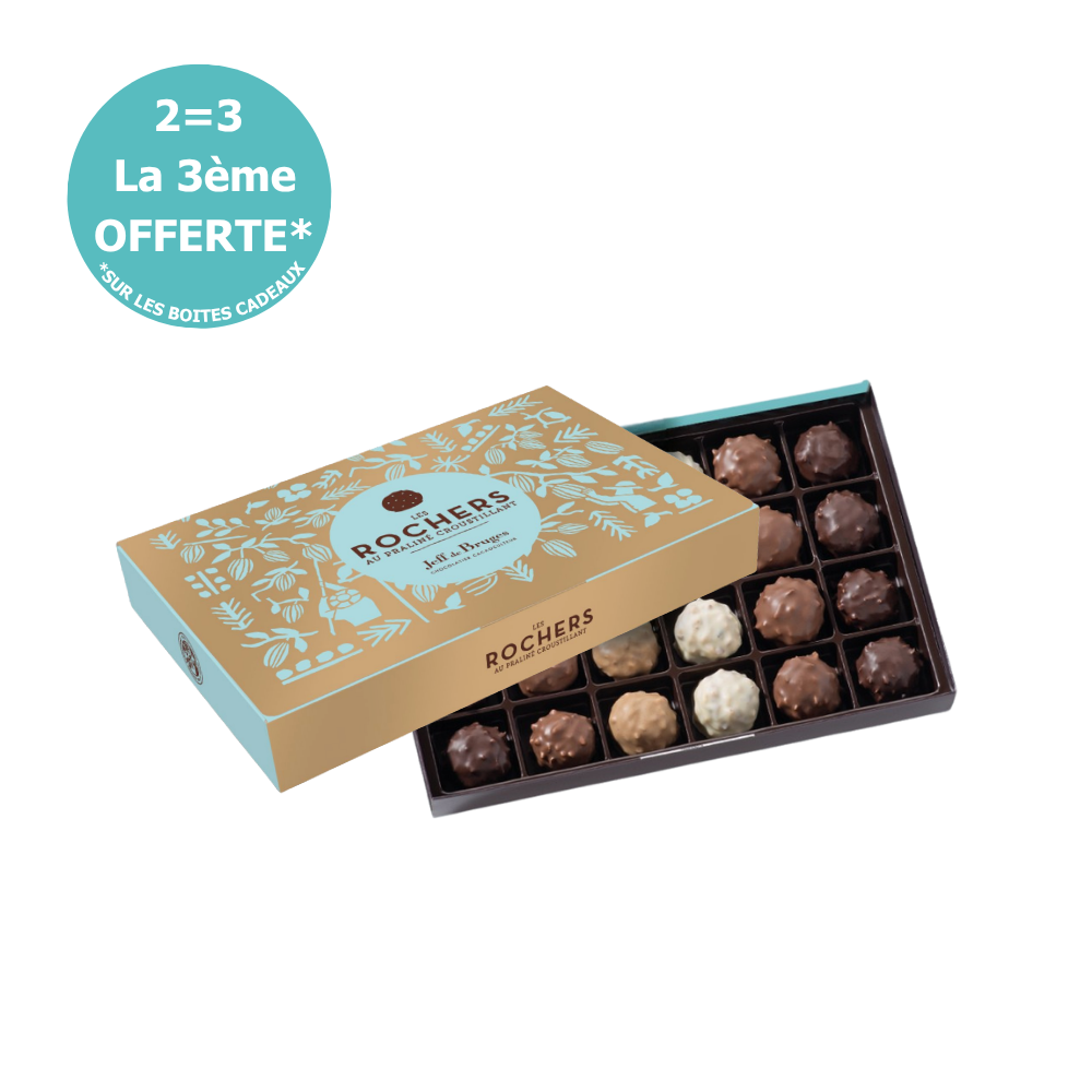BOITE 24 ROCHERS PRALINÉS