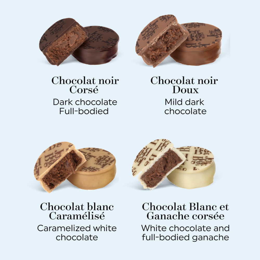 24 PALETS AUX CACAOS DE GRANDES ORIGINES