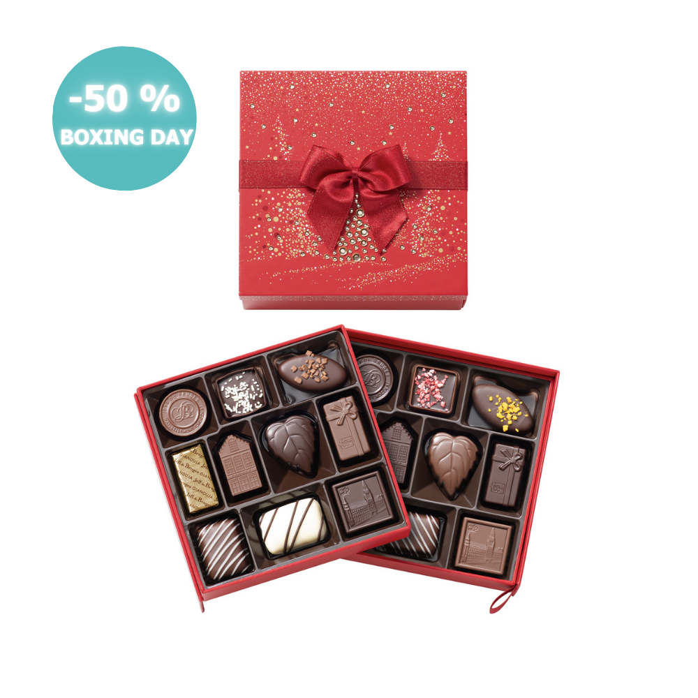 PINETREE CHRISTMAS BOX 20 CHOCOLATES 