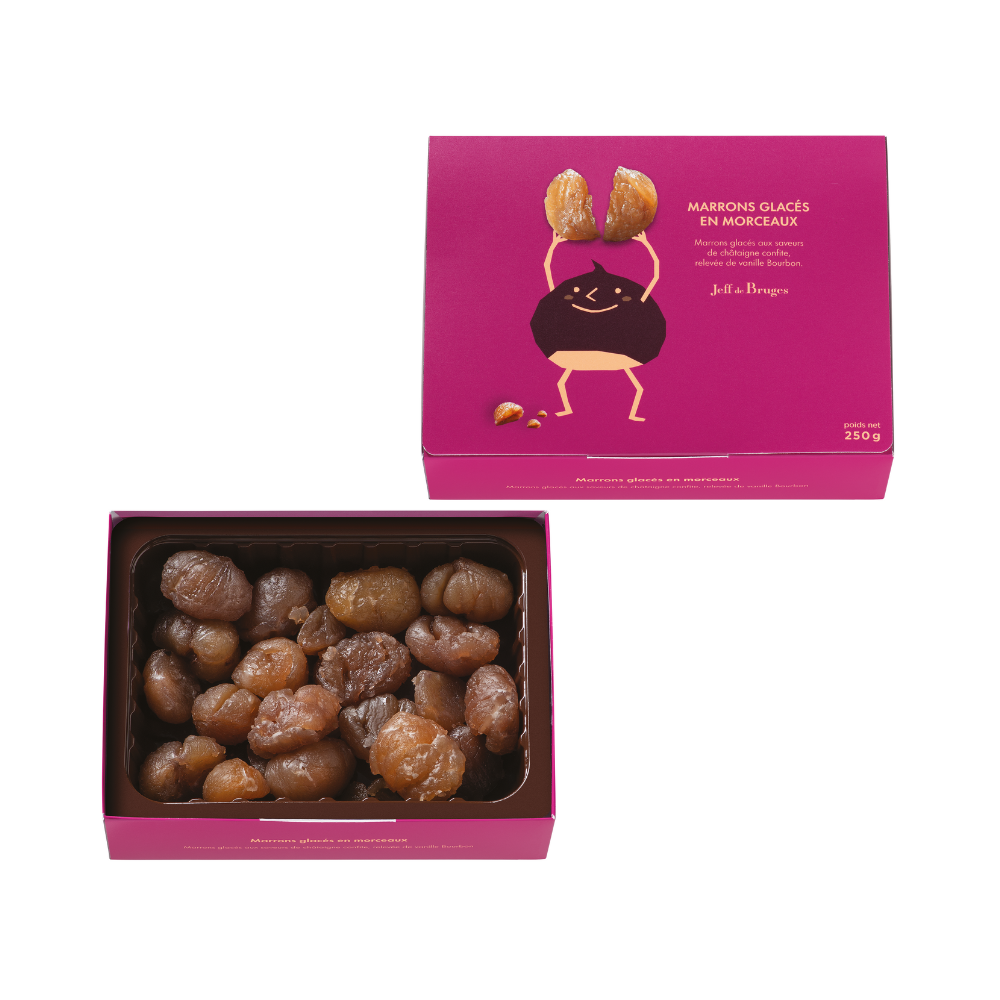 CHUNKED CANDIED CHESTNUT BOX