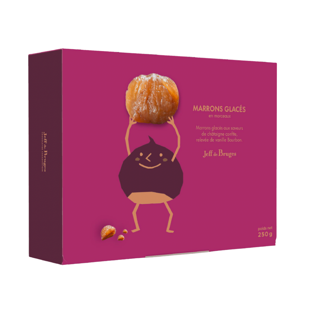 CHUNKED CANDIED CHESTNUT BOX