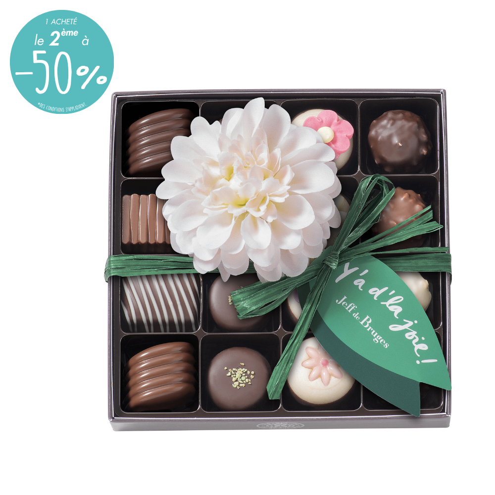 BOITE SPÉCIALITES 16 CHOCOLATS DE PRINTEMPS