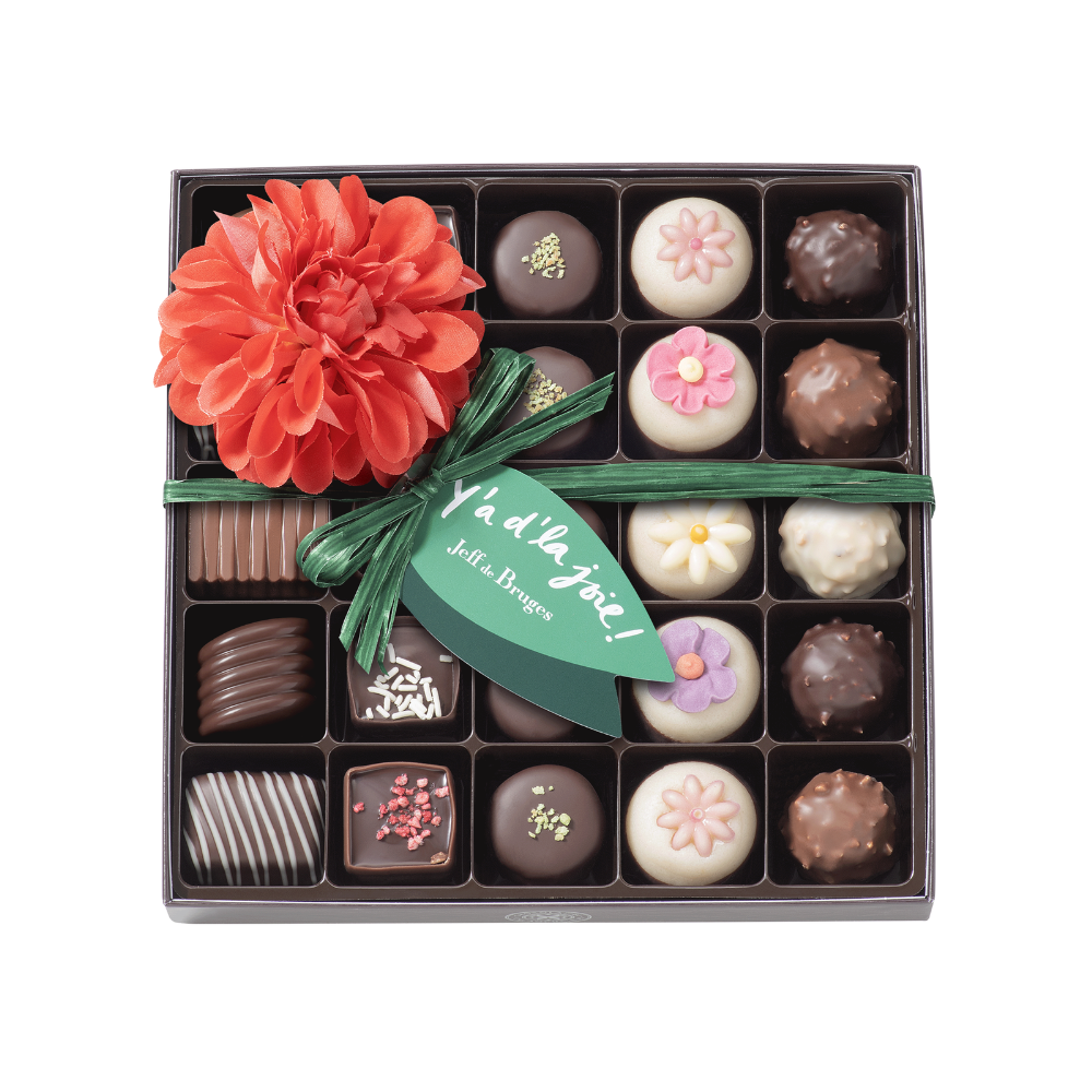 BOITE SPÉCIALITÉ 25 CHOCOLATS DE PRINTEMPS