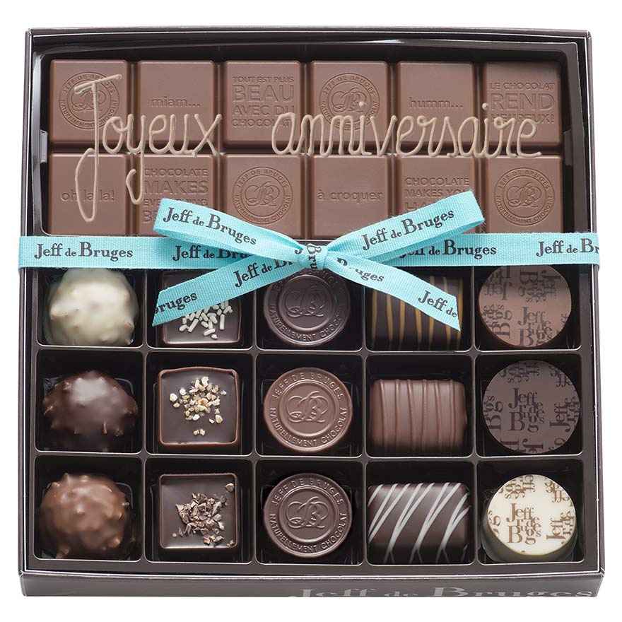 BOITE 15 CHOCOLATS ET TABLETTE PERSONNALISABLE