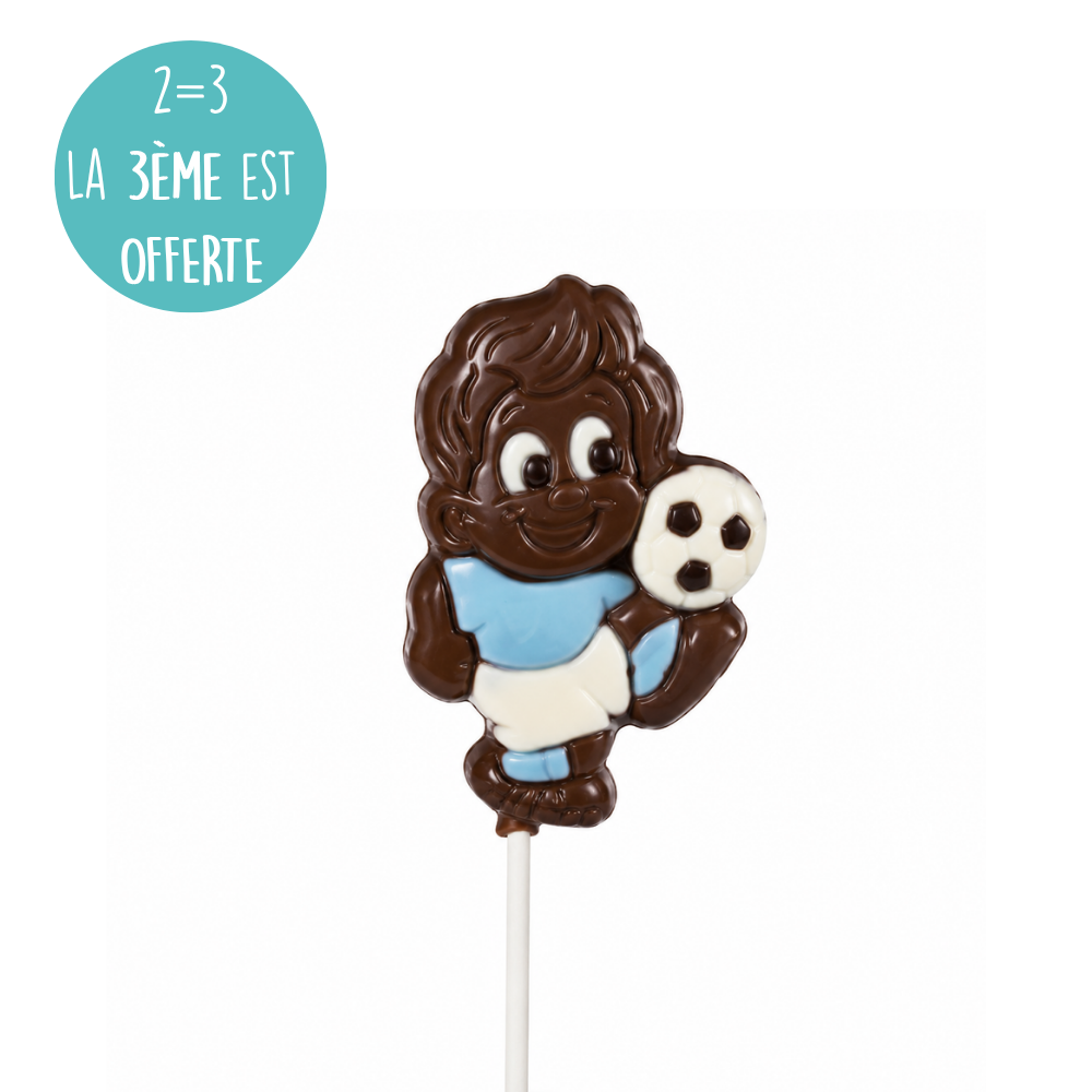 SOCCER CHOCOCETTE MILK OR DARK CHOCOLATE