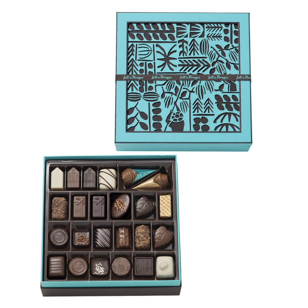 SQUARE BOX 48 ASSORTED CHOCOLATES