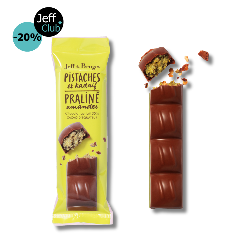 DUBAÏ STYLE BAR 35% MILK CHOCOLATE