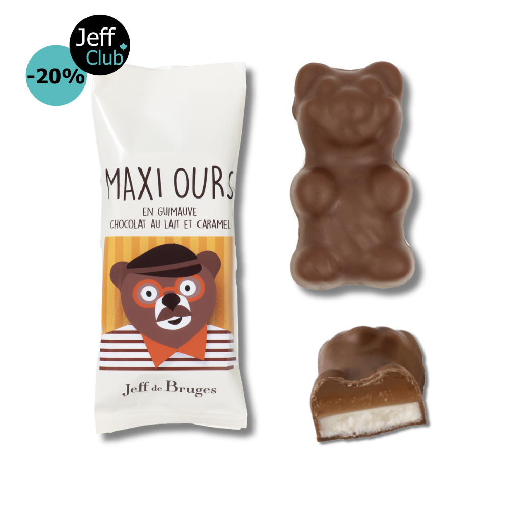  MAXI MARSHMALLOW BEAR MILK CHOCOLATE & CARAMEL