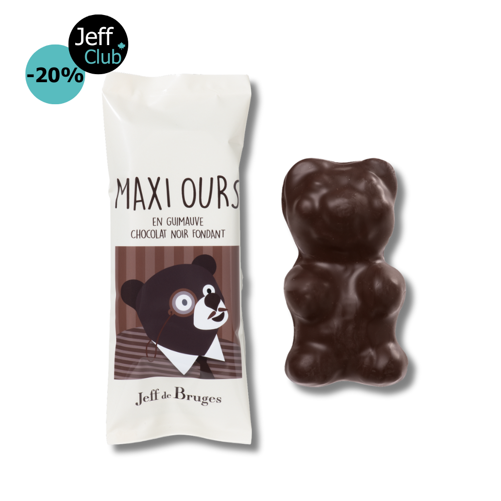  MAXI MARSHMALLOW BEAR DARK CHOCOLATE