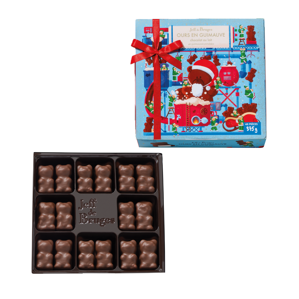 CHRISTMAS BOX MARSHMALLOW BEAR