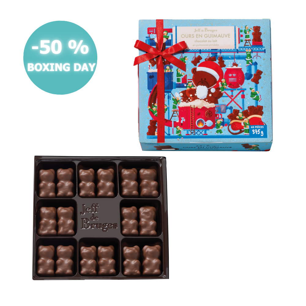 CHRISTMAS BOX MARSHMALLOW BEAR