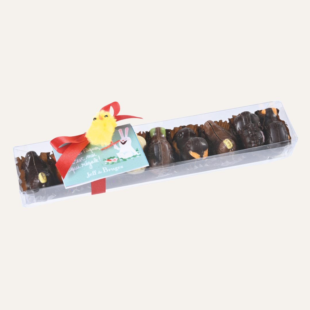 STRIP 9 ASSORTED PRALINE ANIMALS