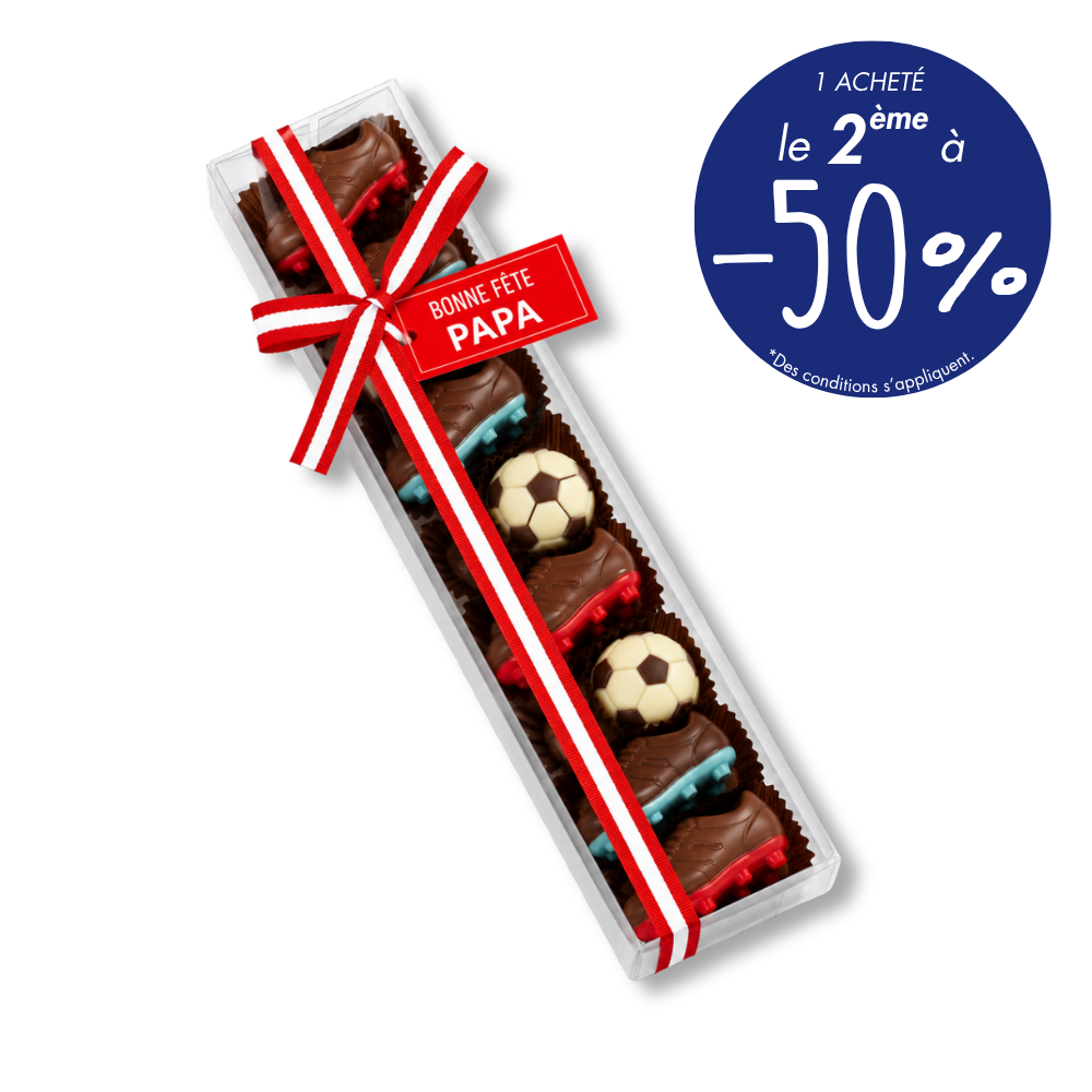RÉGLETTE SOCCER 7 CHOCOLATS