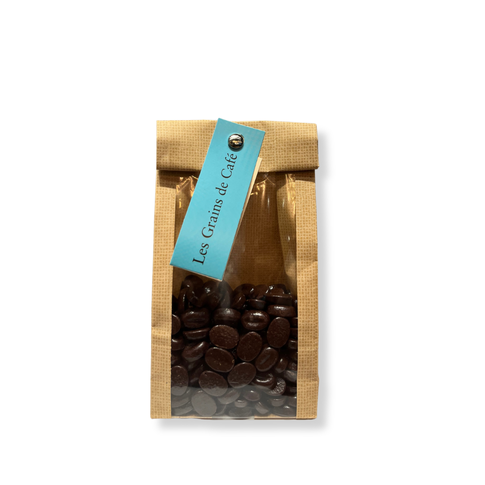 Kraft Bag of Coffee Beans Chocolate