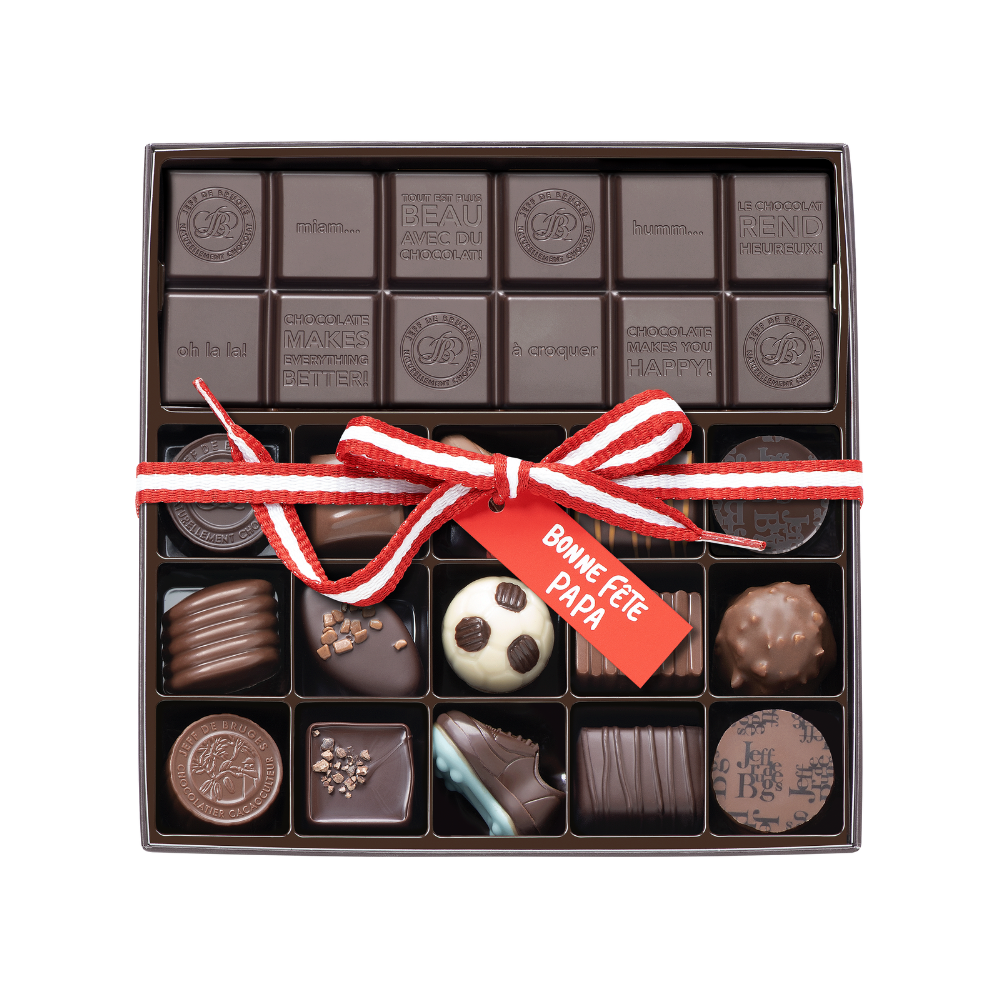FATHER’S DAY SPECIALTY BOX 15 CHOCOLATES + CHOCOLATE BAR