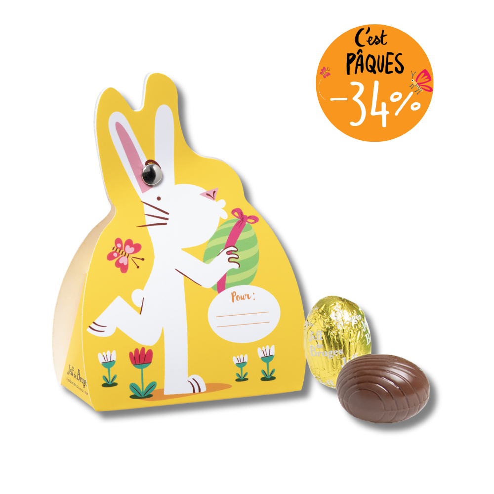 GUEST RABBIT BOX 4 EGGS UNDER ALUMINUM