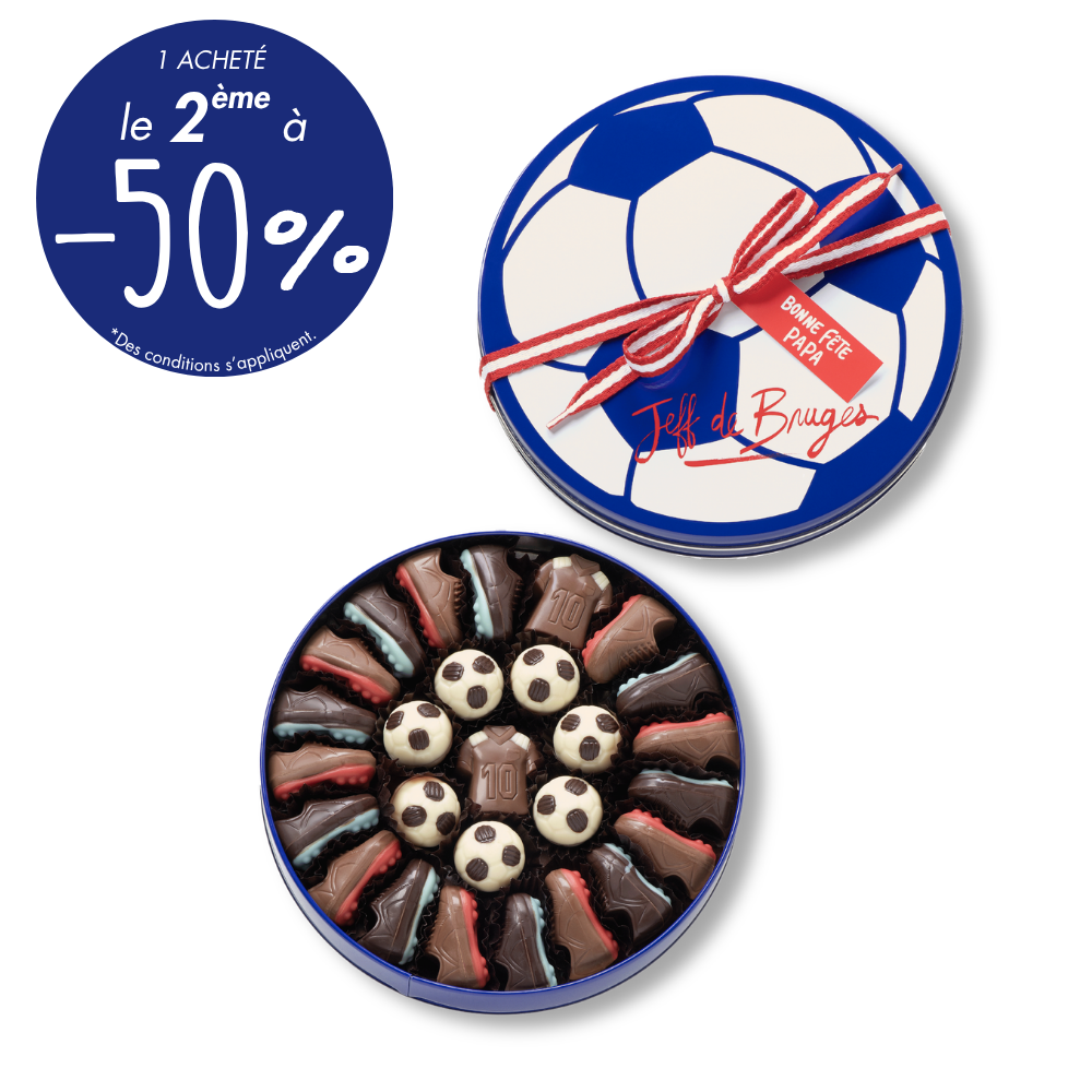 BOITE SOCCER RONDE FÊTE DES PÈRES