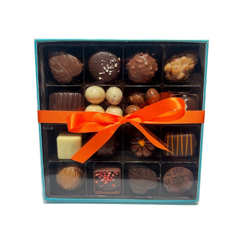 BOITE SPÉCIALITÉ 16 CHOCOLATS AUTOMNE