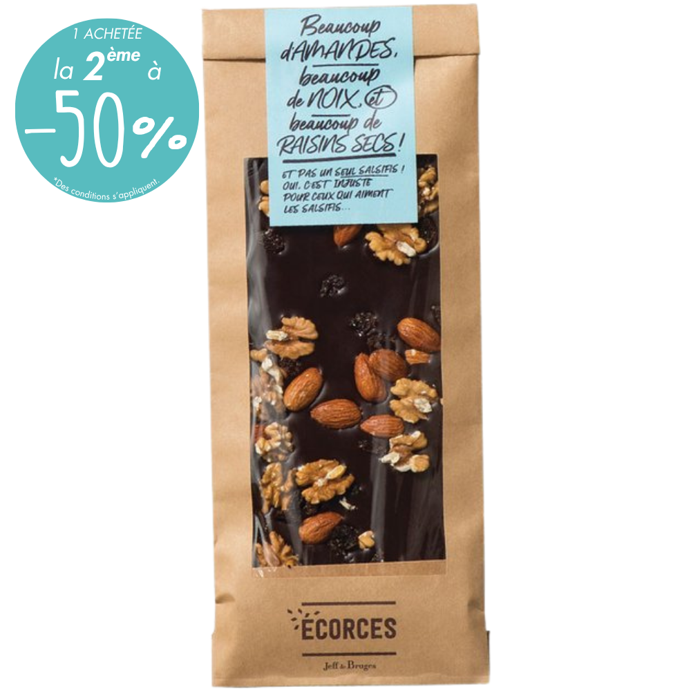 ÉCORCES CHOCOLAT NOIR MENDIANT GOURMAND