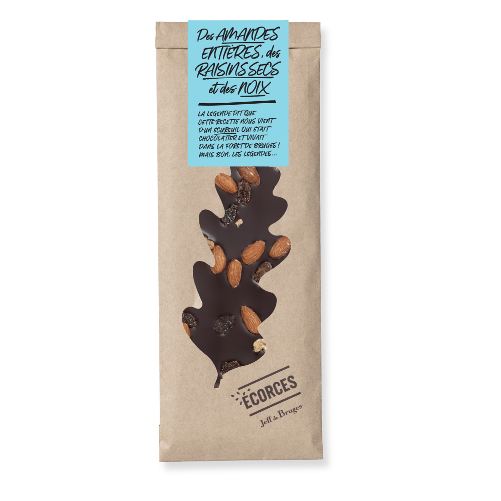 ÉCORCES CHOCOLAT NOIR MENDIANT GOURMAND