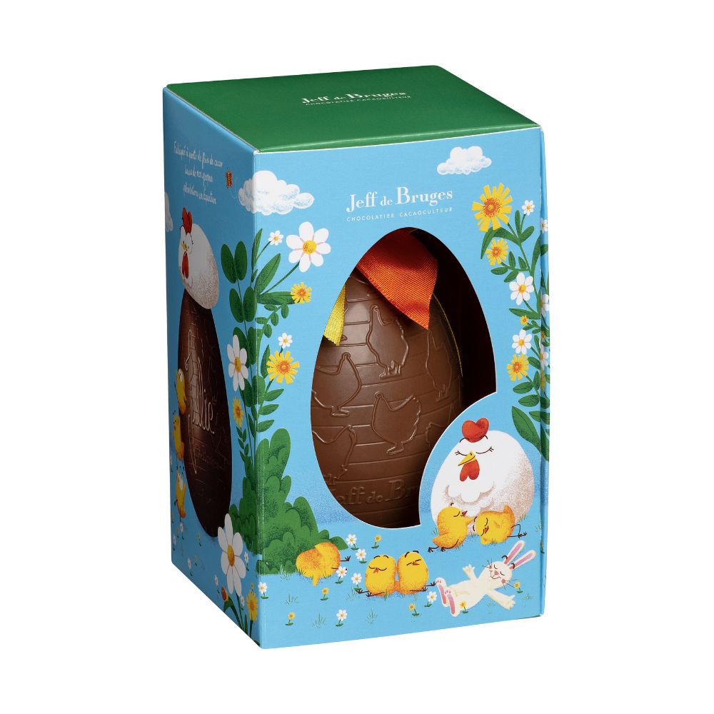 CHOCOLATE FILLED EGG 10CM