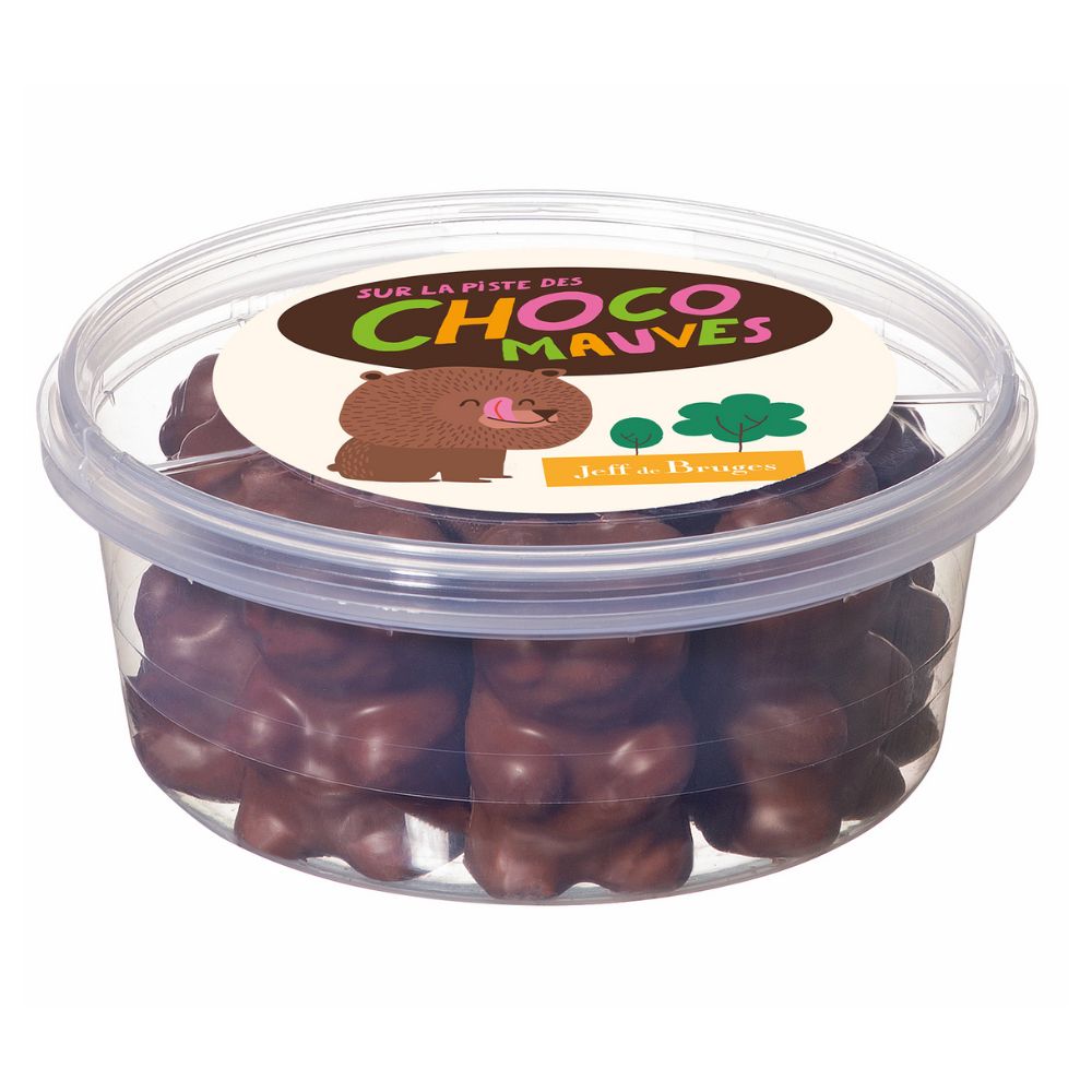 SMALL JAR OF 16 MARSHMALLOW BEARS