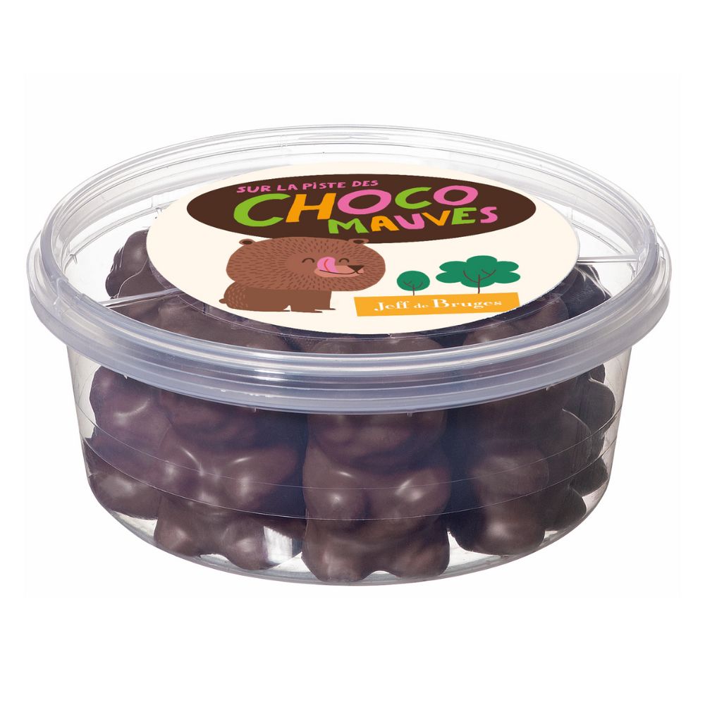 SMALL JAR OF 16 MARSHMALLOW BEARS
