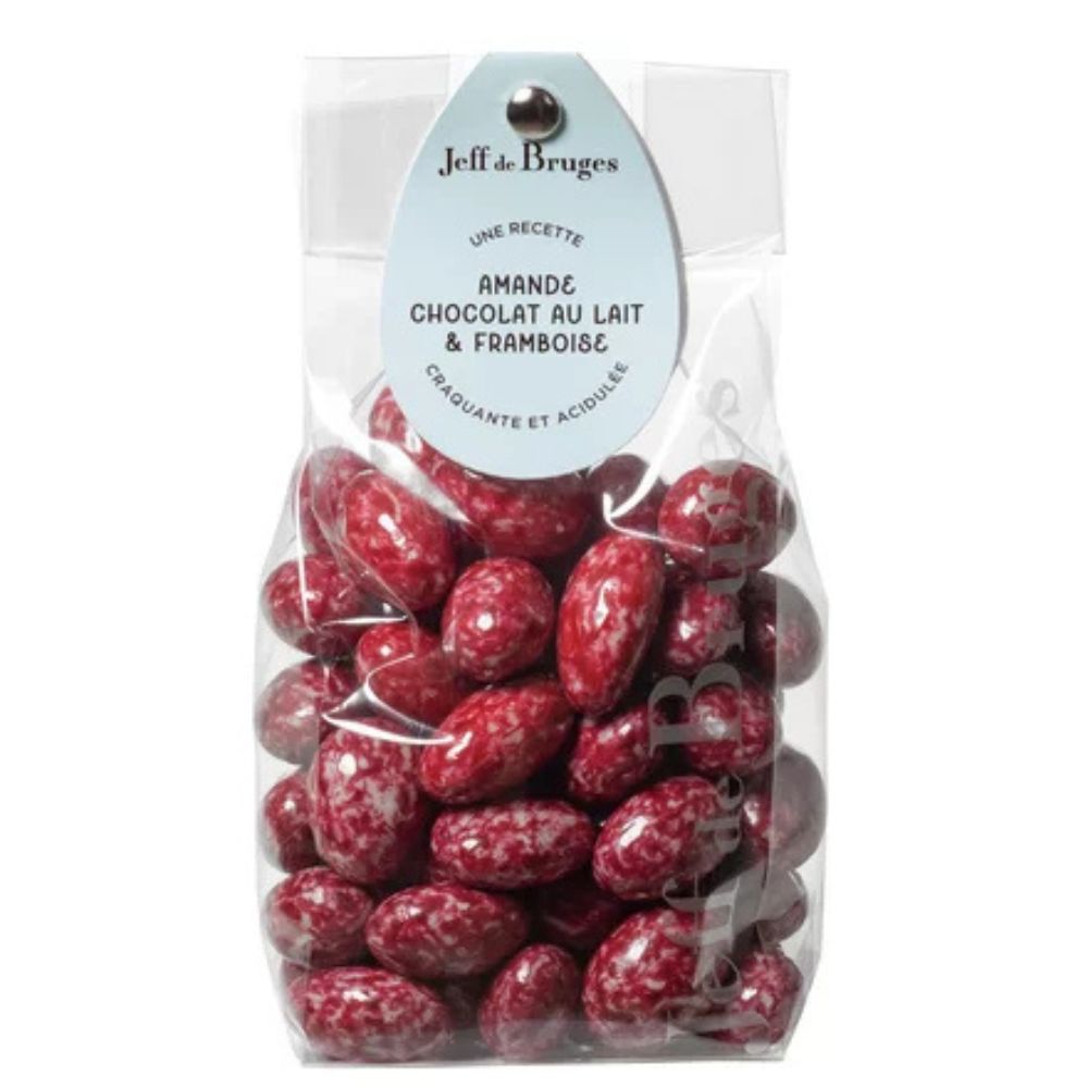 SACHET AMANDES CHOCOLAT ET FRAMBOISE